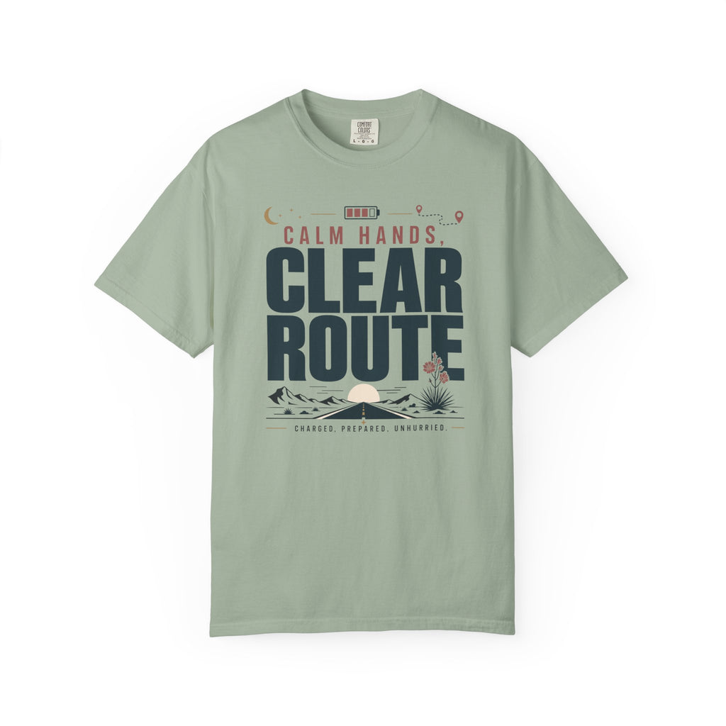 Calm Hands Clear Route - T-Shirt