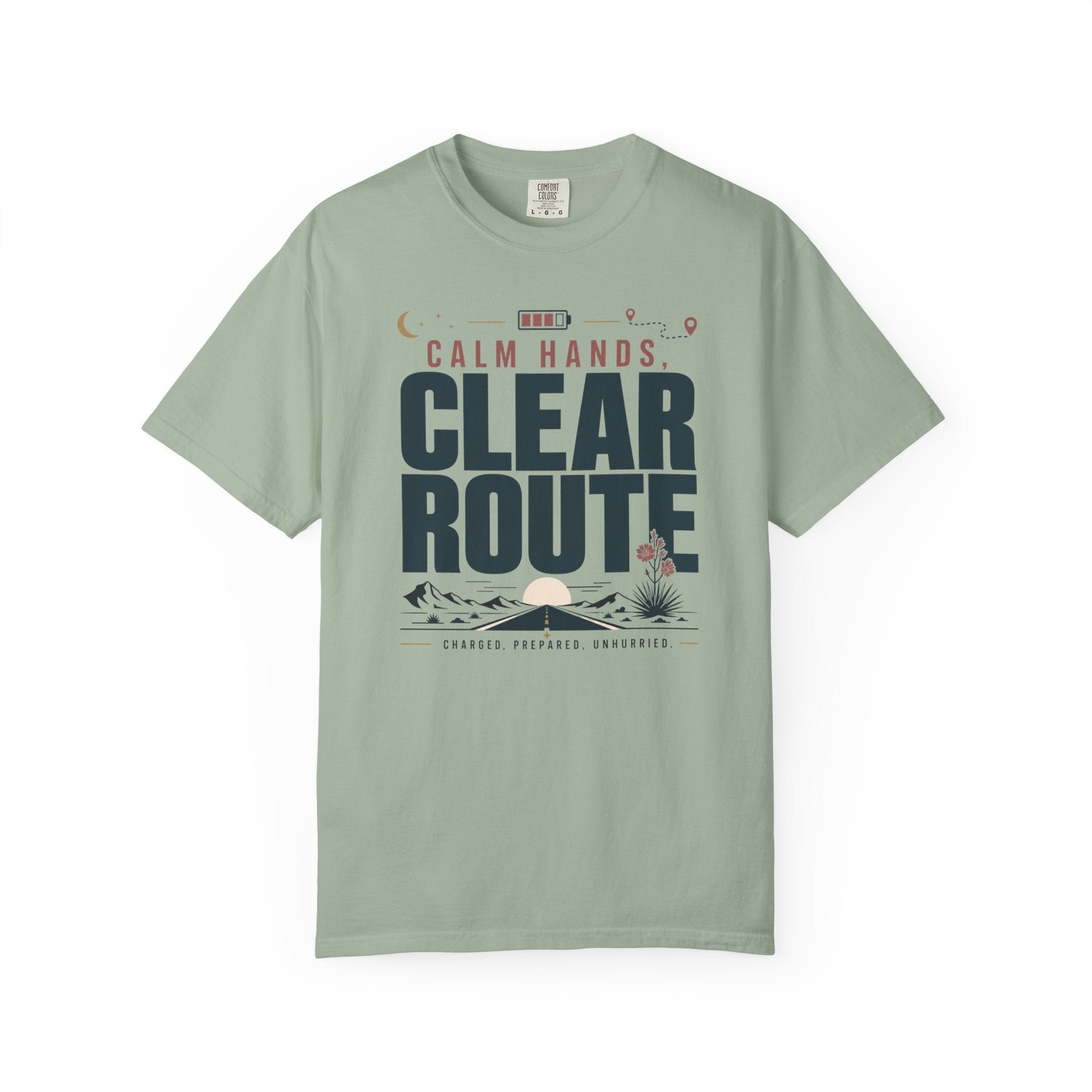 Calm Hands Clear Route - T-Shirt