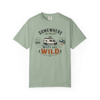 Somewhere Between Wifi And Wild - T-Shirt