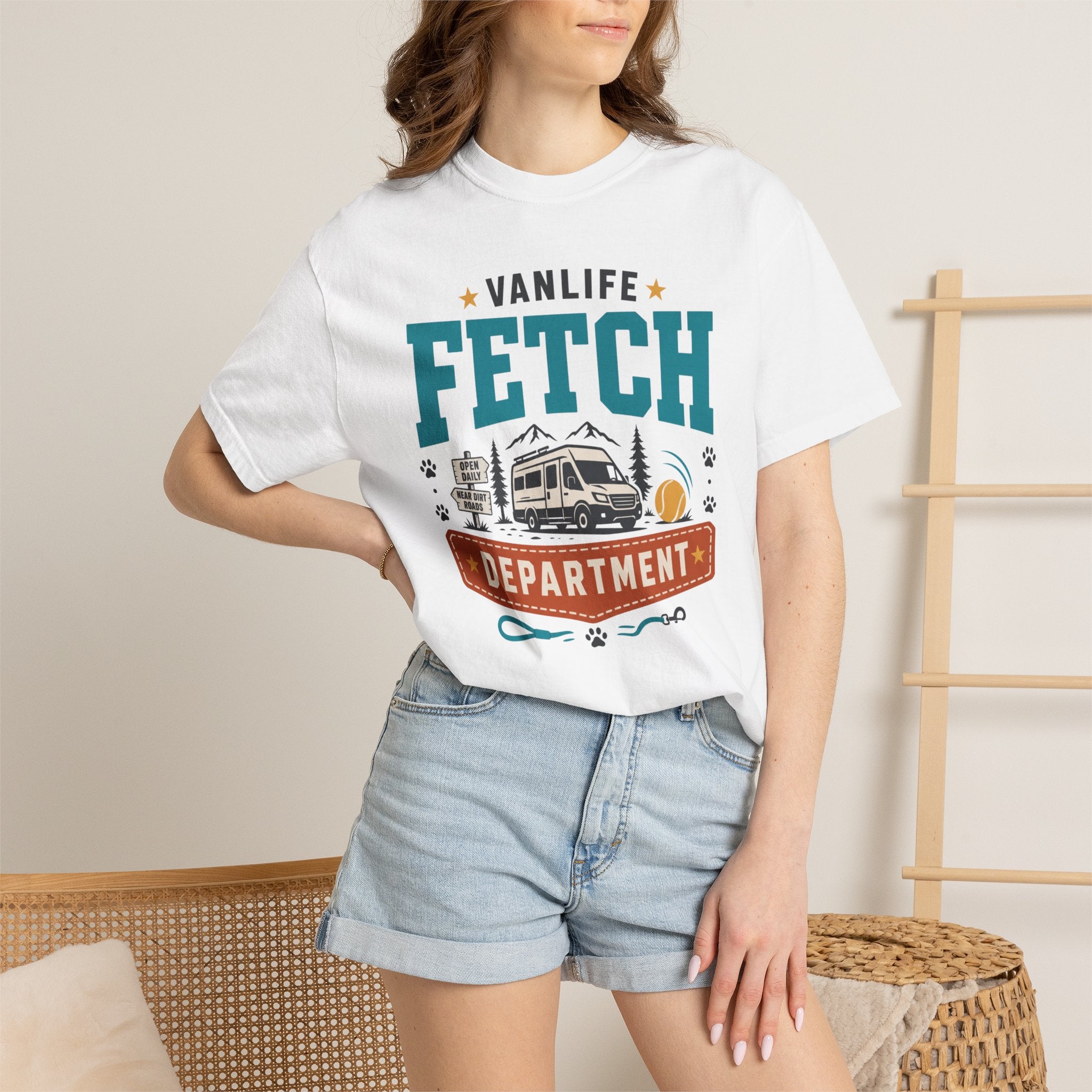 Vanlife Fetch Department - T-Shirt
