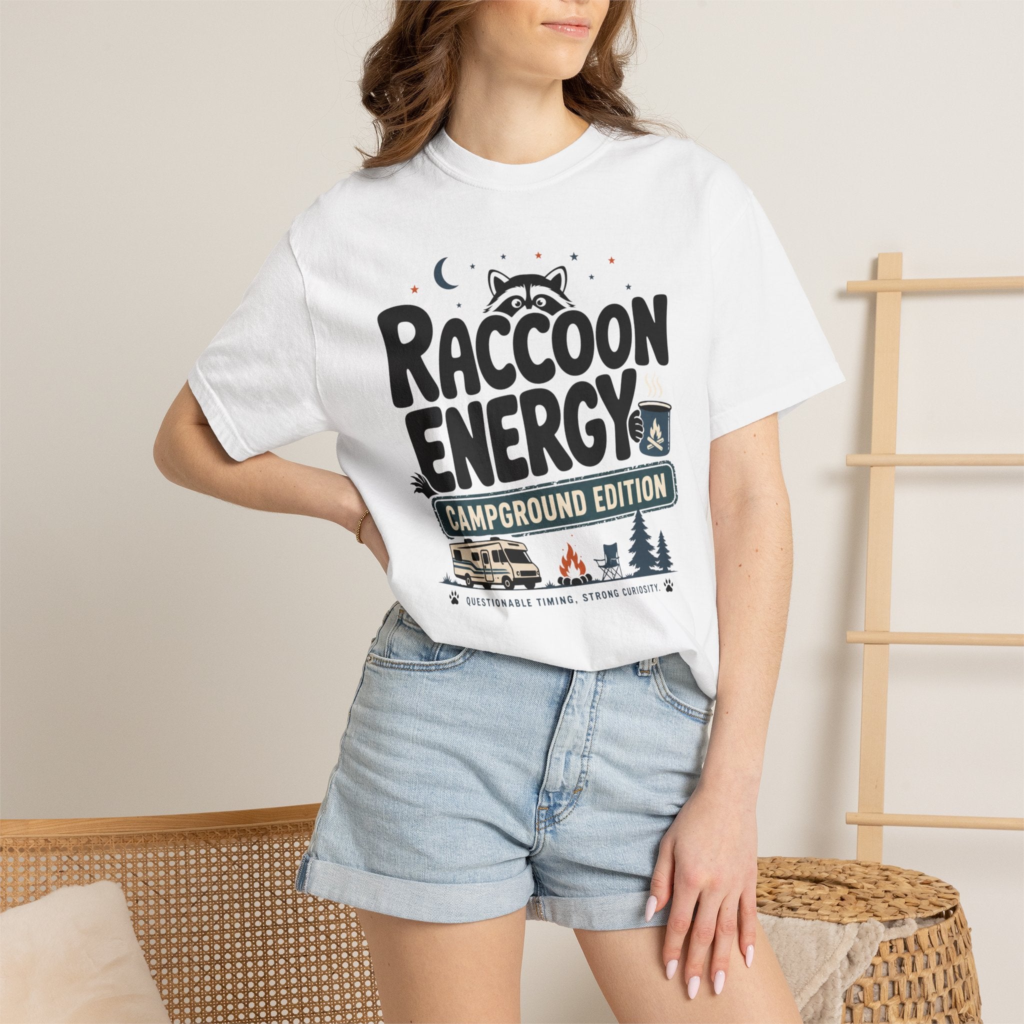 Raccoon Energy Campground Edition - T-Shirt