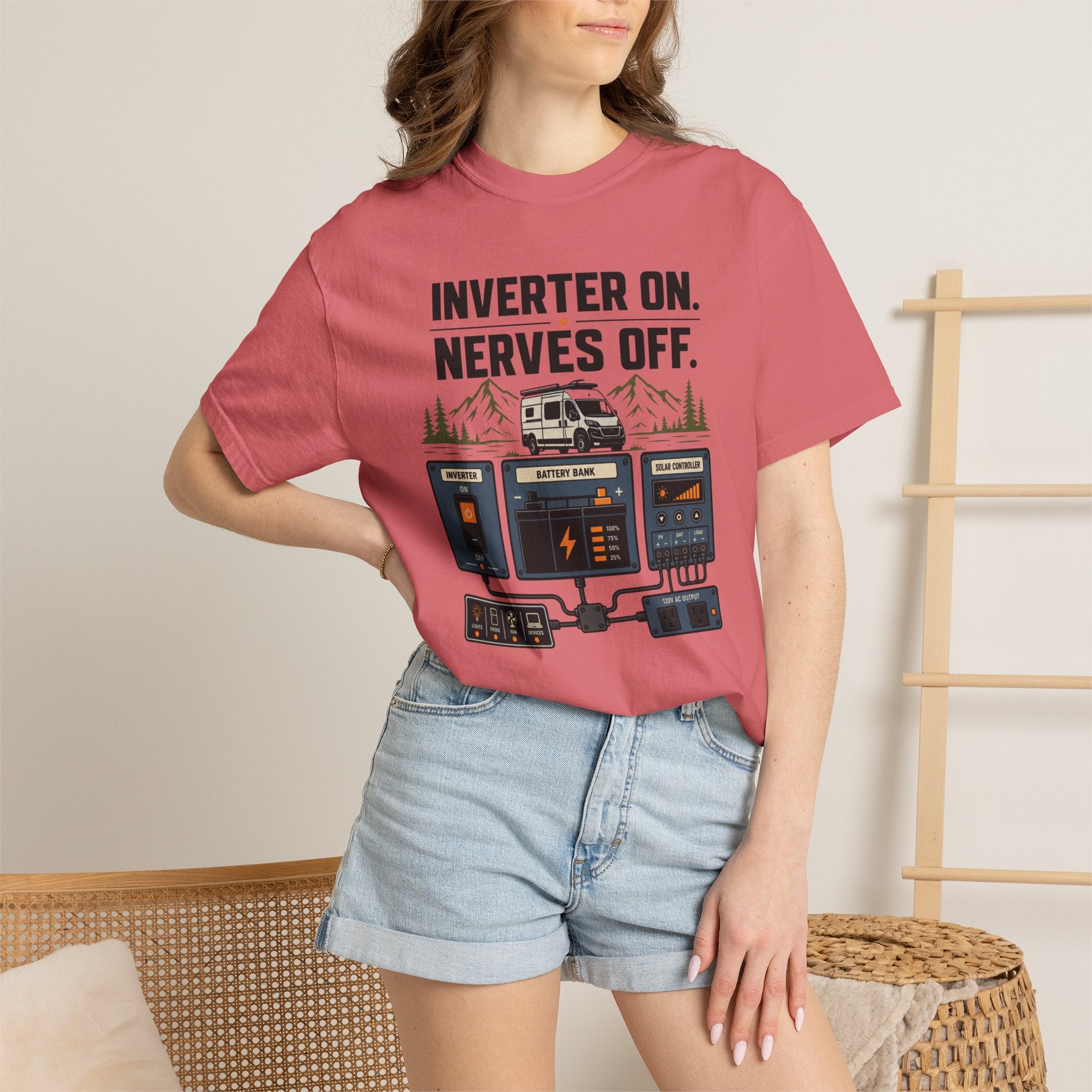 Inverter On Nerves Off - T-Shirt