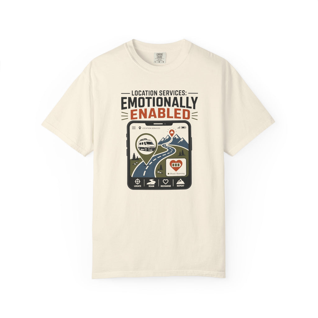 Location Services Emotionally Enabled - T-Shirt