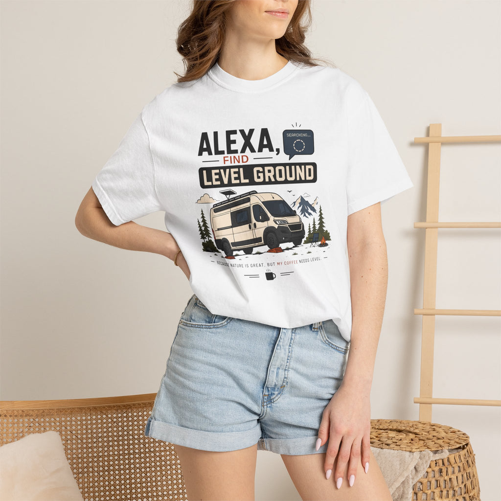Alexa Find Level Ground - T-Shirt