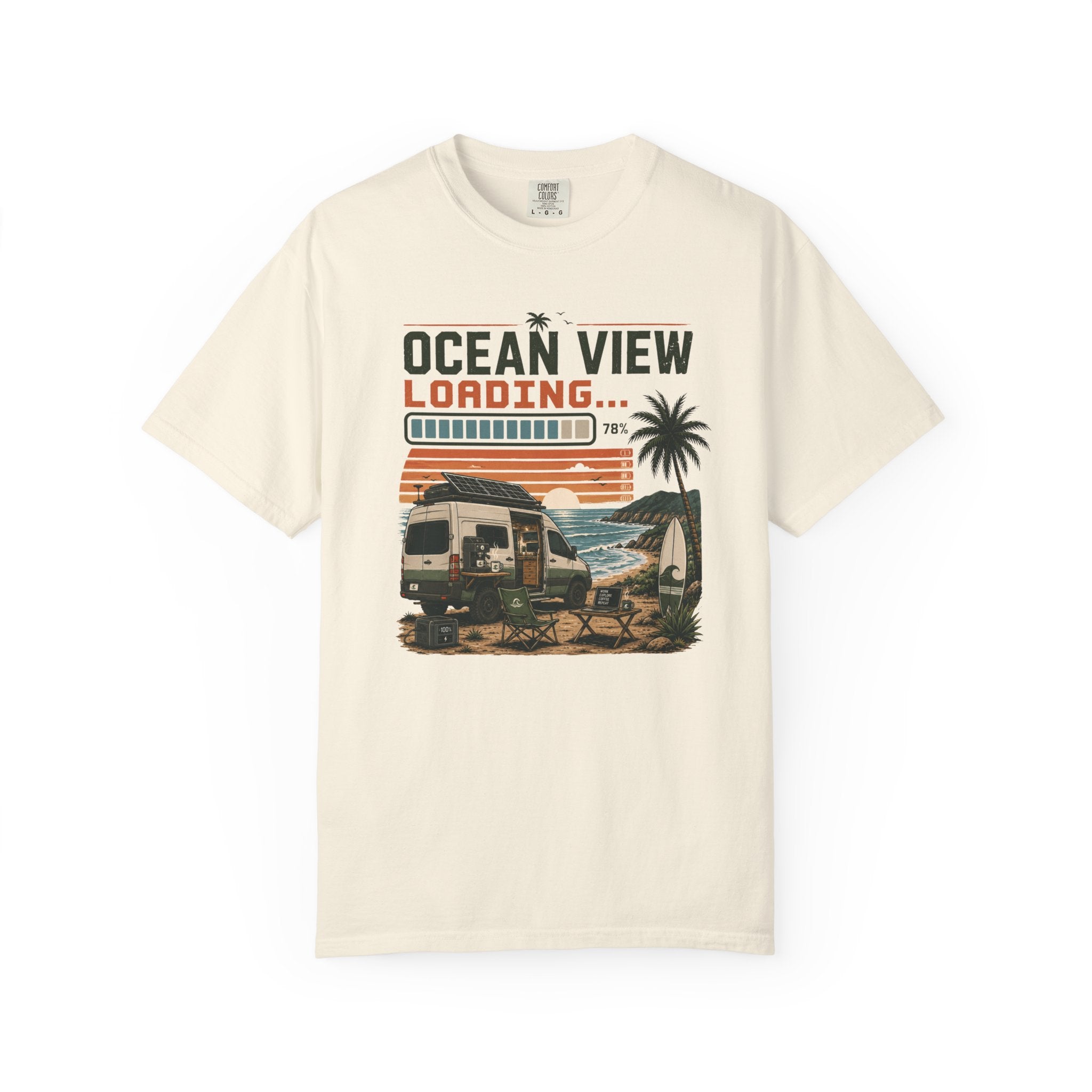 Ocean View Loading - T-Shirt