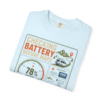 Checking Battery Before Maps - T-Shirt