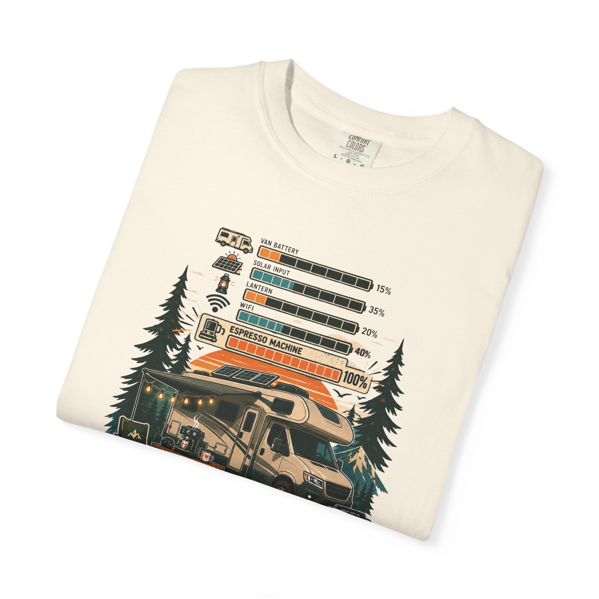 Espresso Machine Fully Charged - T-Shirt