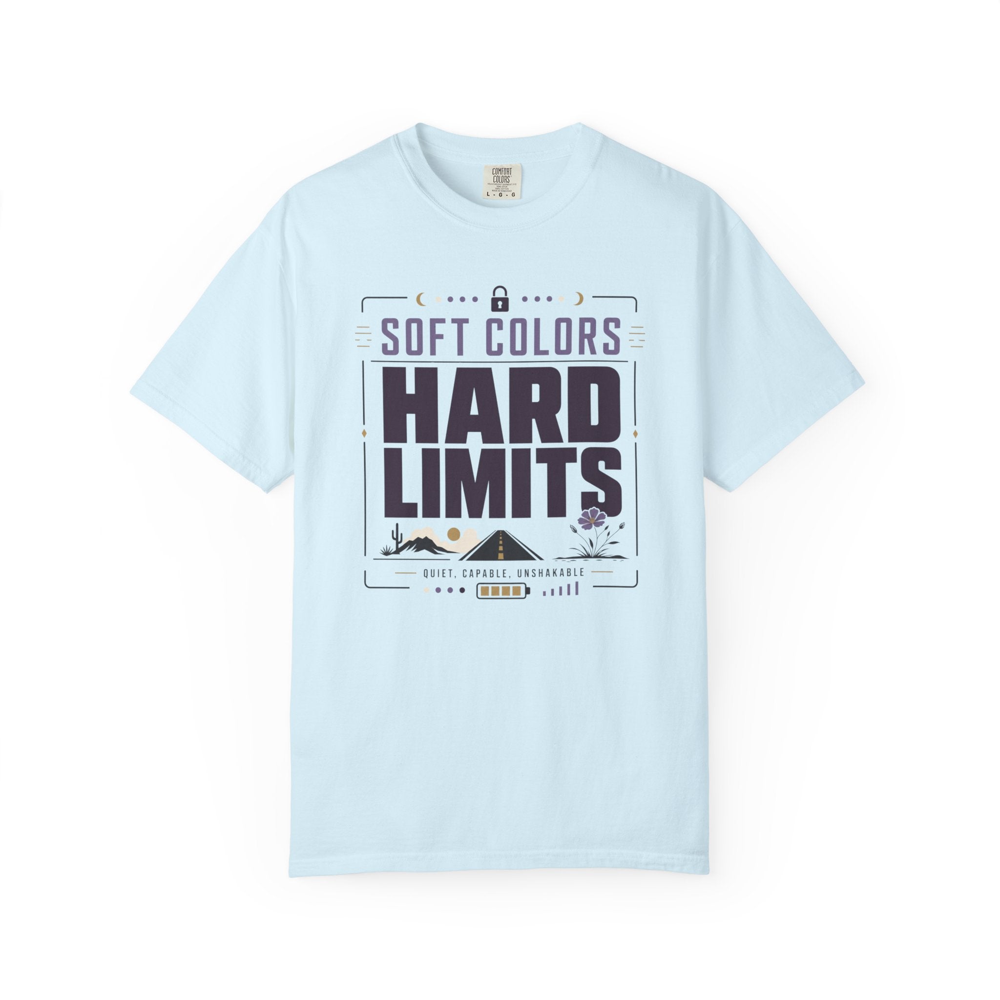 Soft Colors Hard Limits - T-Shirt