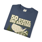 50 States One Backyard - T-Shirt