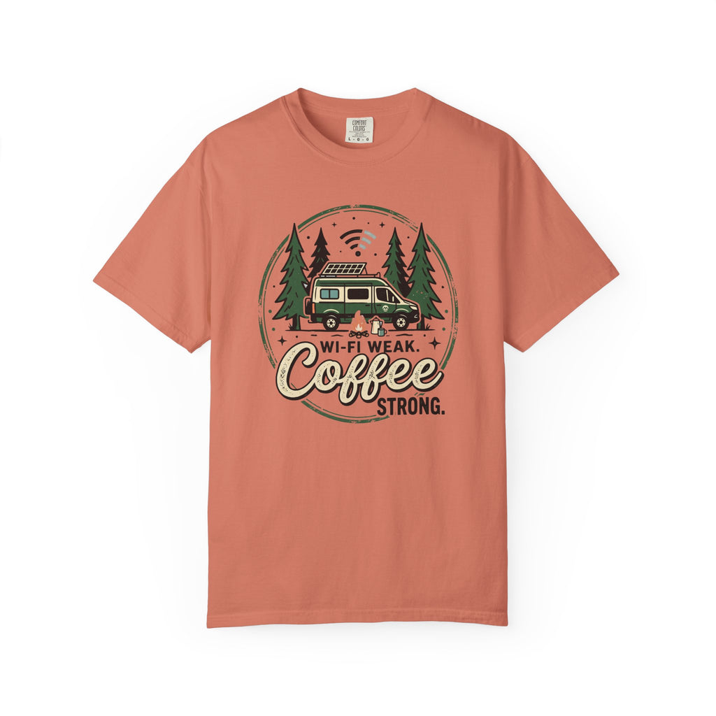 Wifi Weak Coffee Strong - T-Shirt