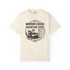 Morning Checks Before Mountain Views - T-Shirt