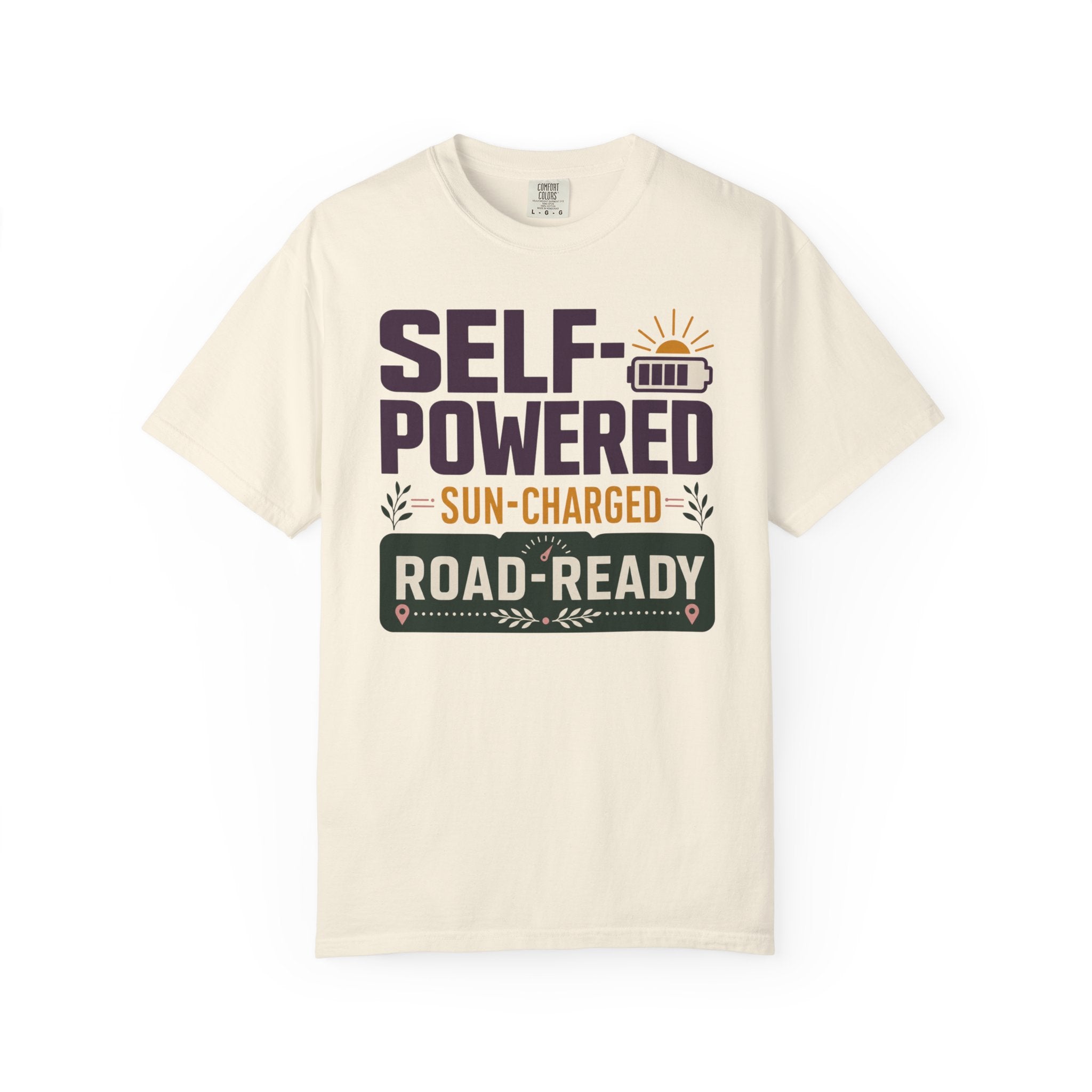 Self Powered Sun Charged Road Ready - T-Shirt