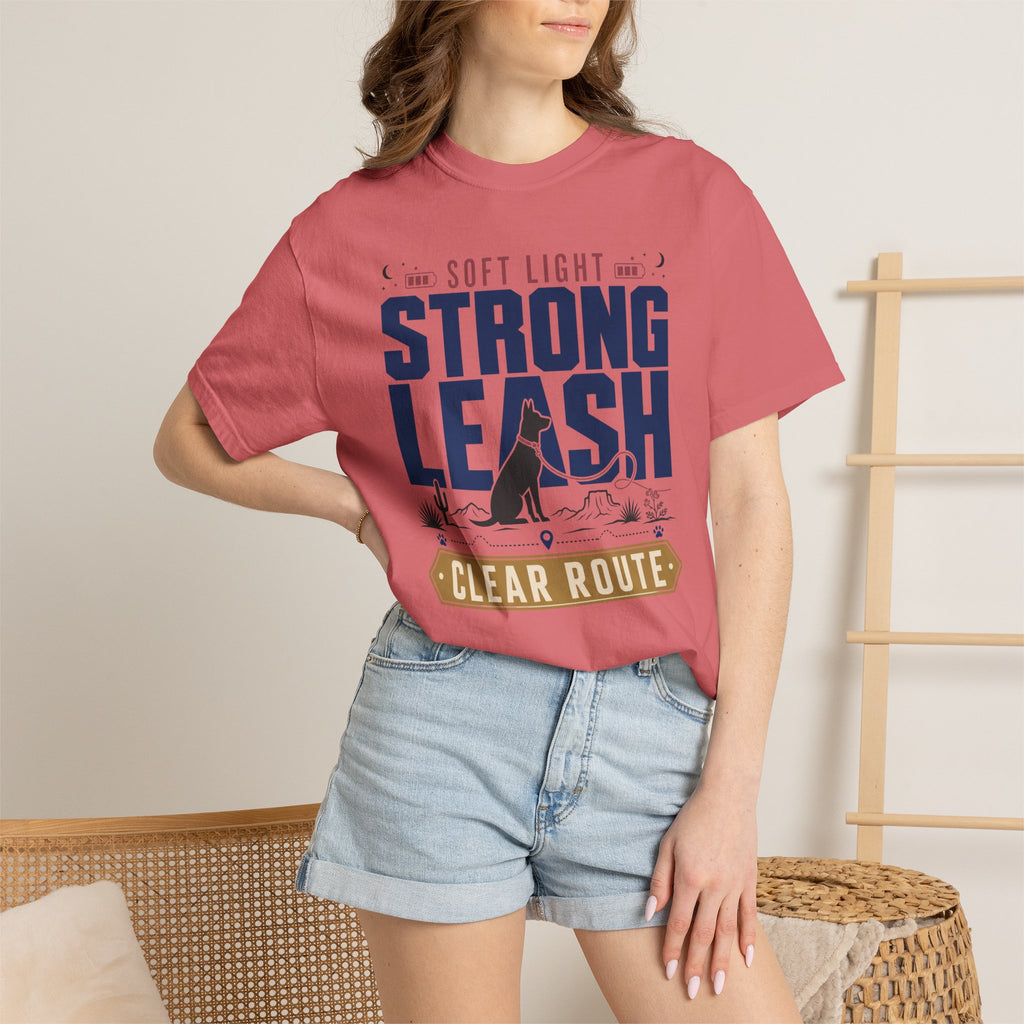 Soft Light Strong Leash Clear Route - T-Shirt