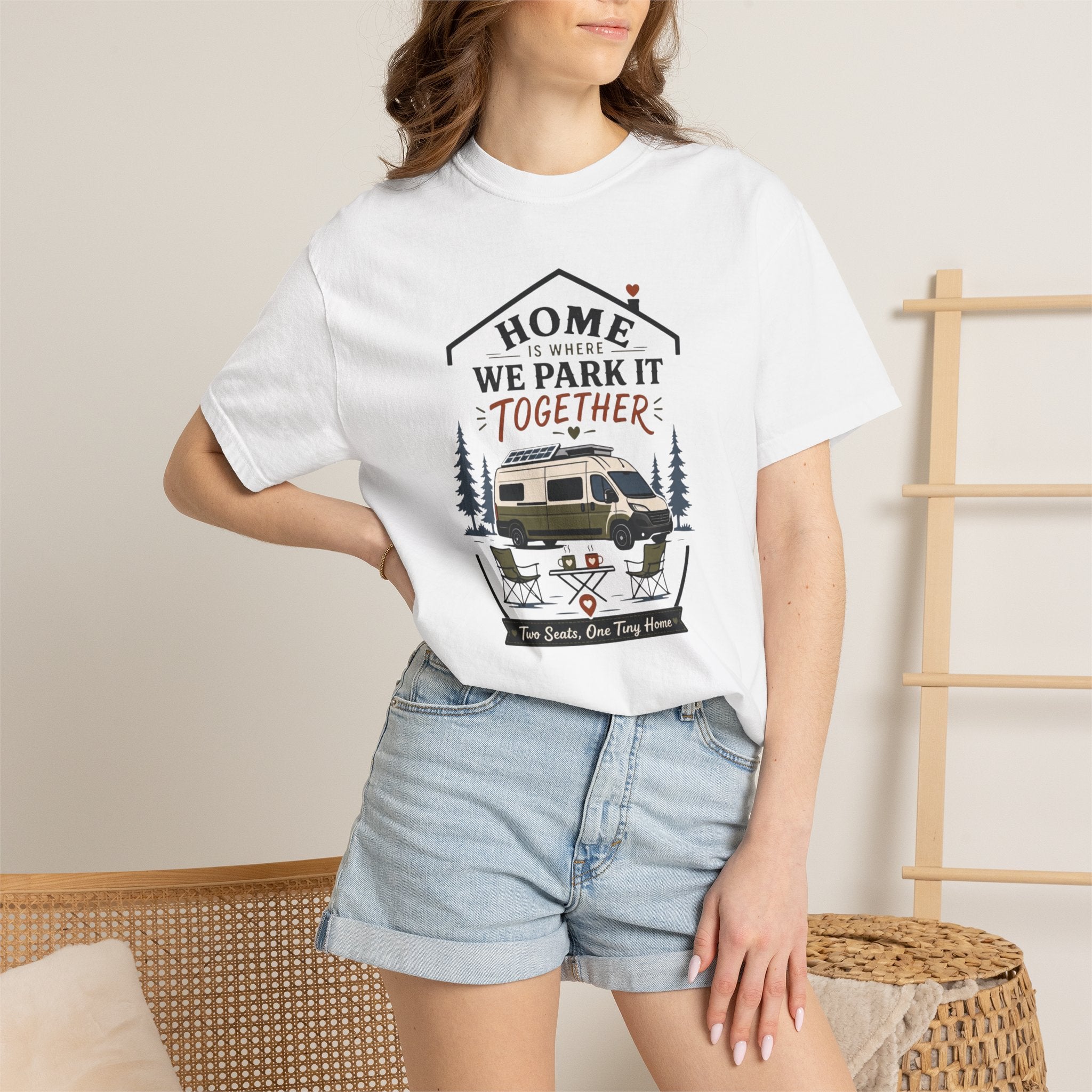 Home Is Where We Park It Together - T-Shirt