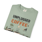 Unplugged Until Coffee - T-Shirt