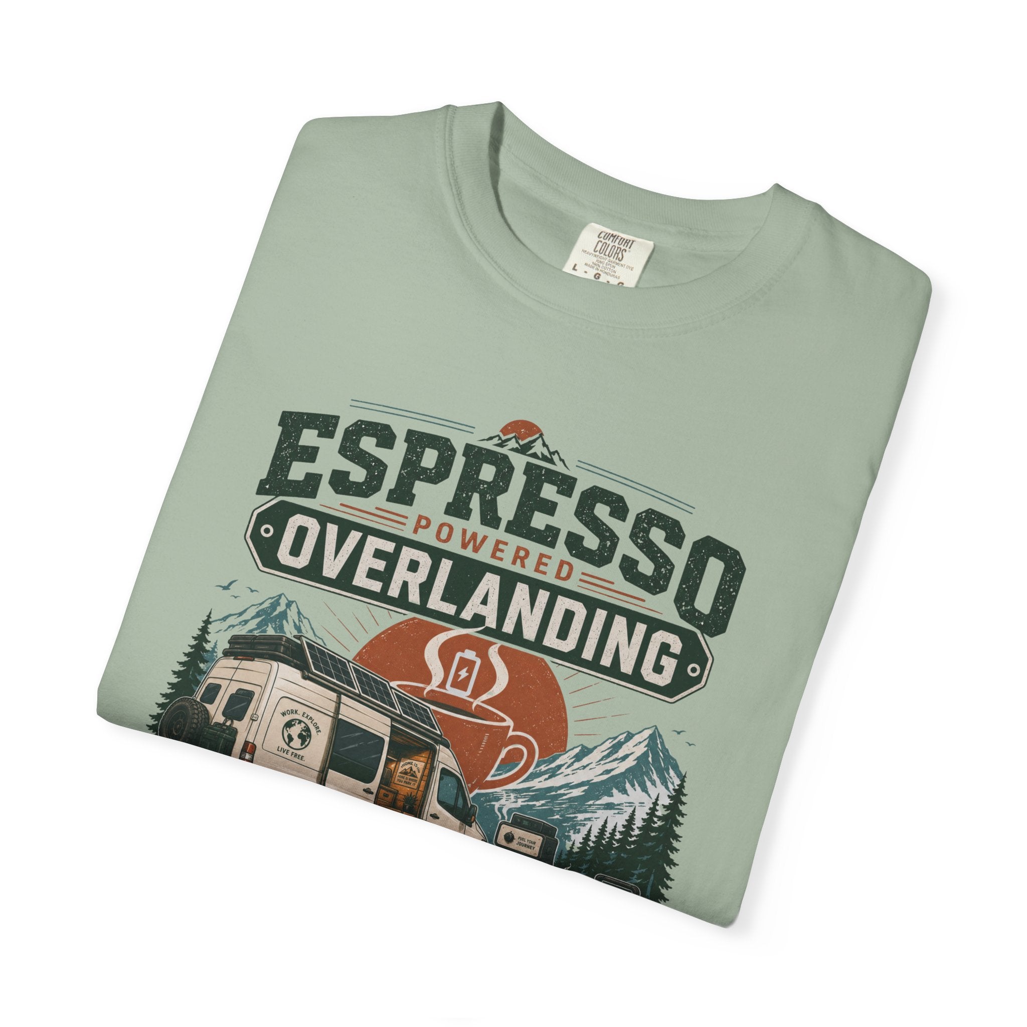 Espresso Powered Overlanding - T-Shirt