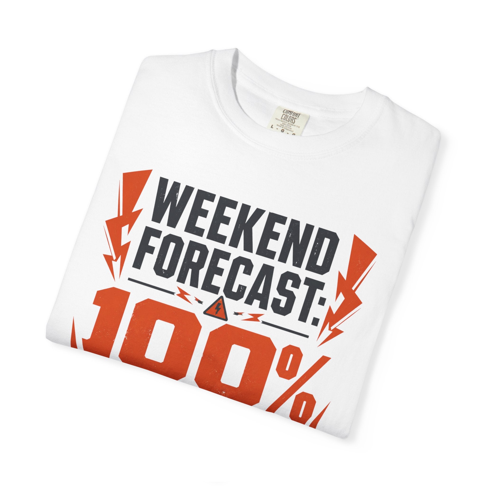 Weekend Forecast 100 Percent Charge - T-Shirt