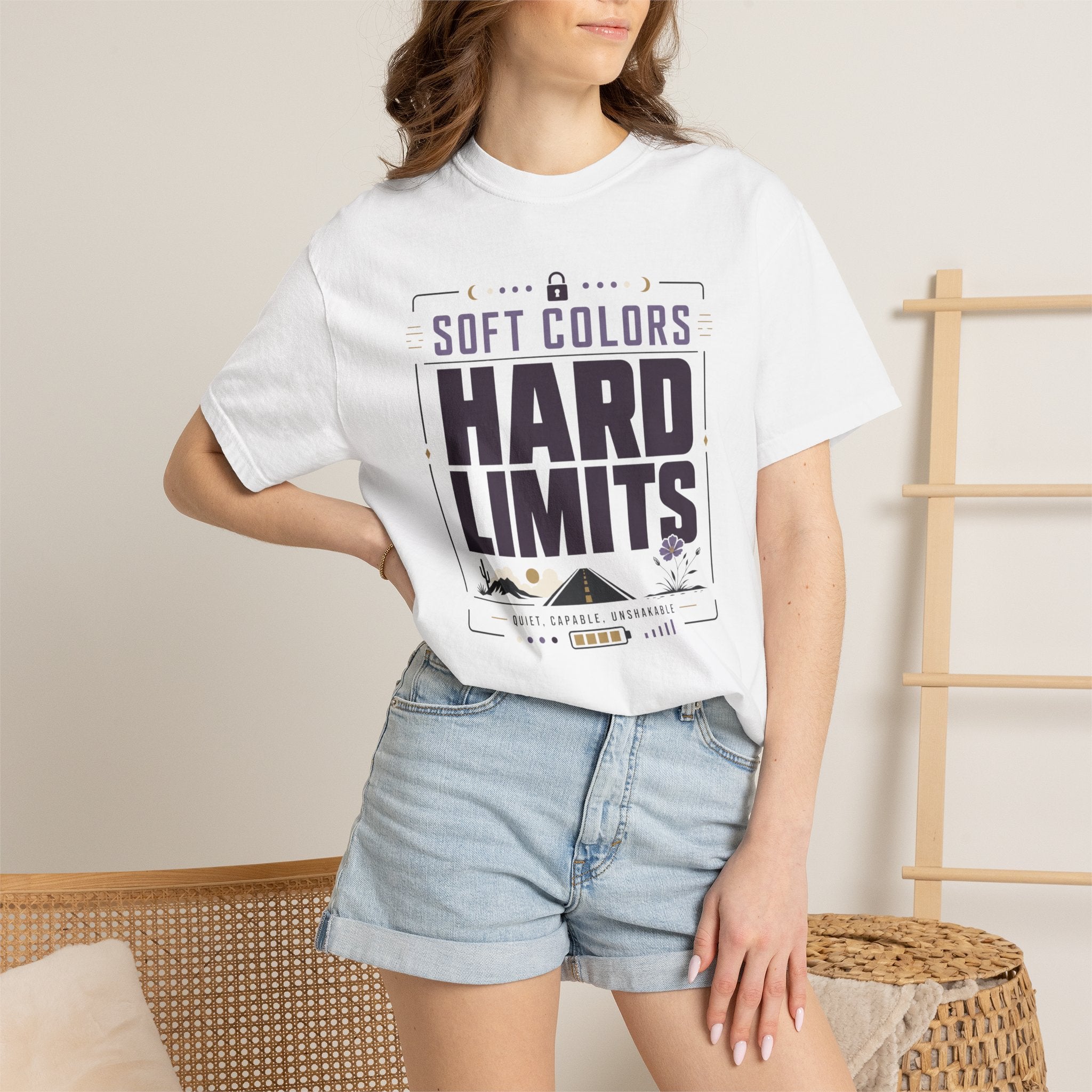 Soft Colors Hard Limits - T-Shirt