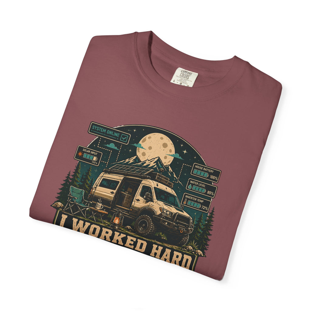 I work hard so my campervan can have a better life - T-Shirt