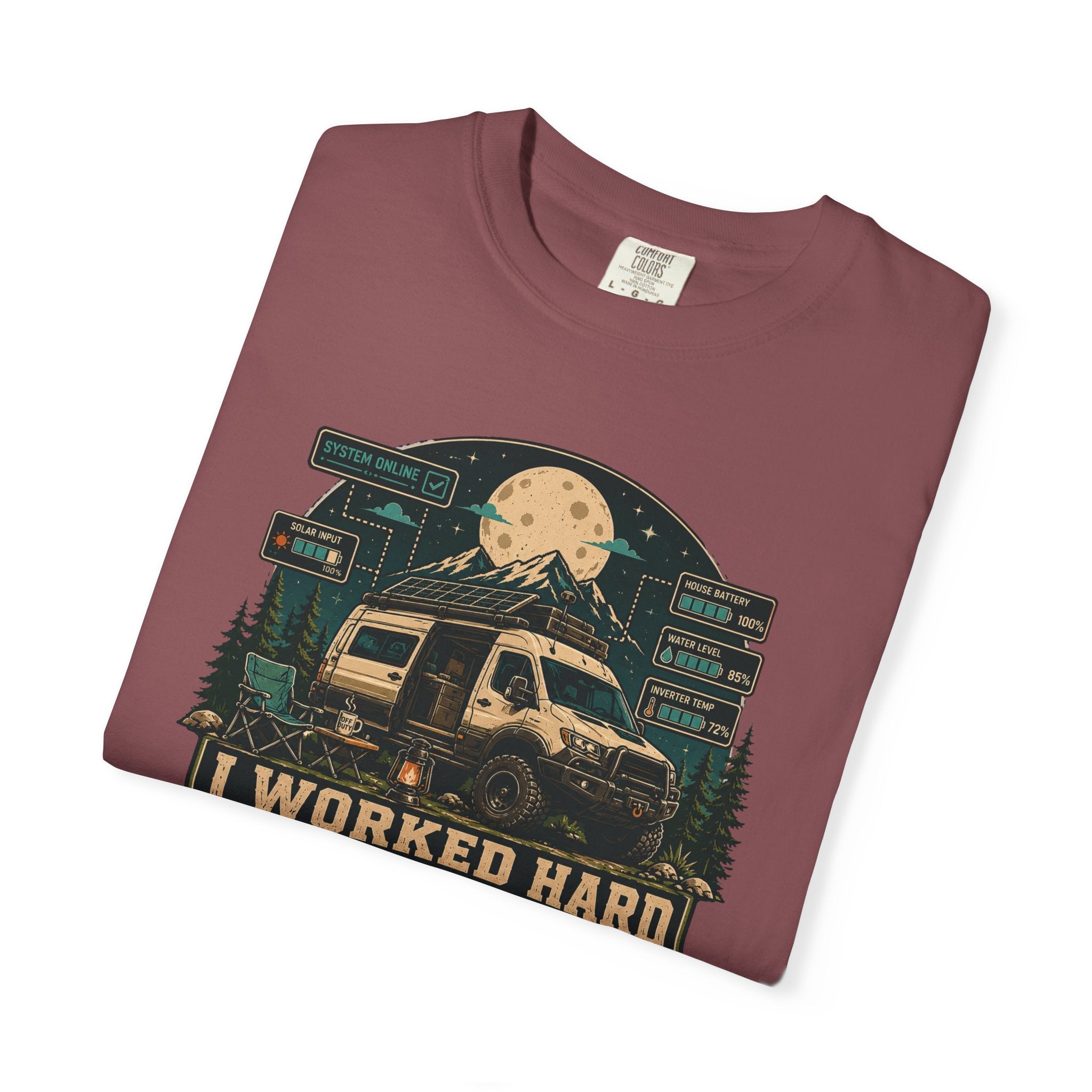I work hard so my campervan can have a better life - T-Shirt