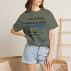 Out Of Office In Range Of Nothing - T-Shirt