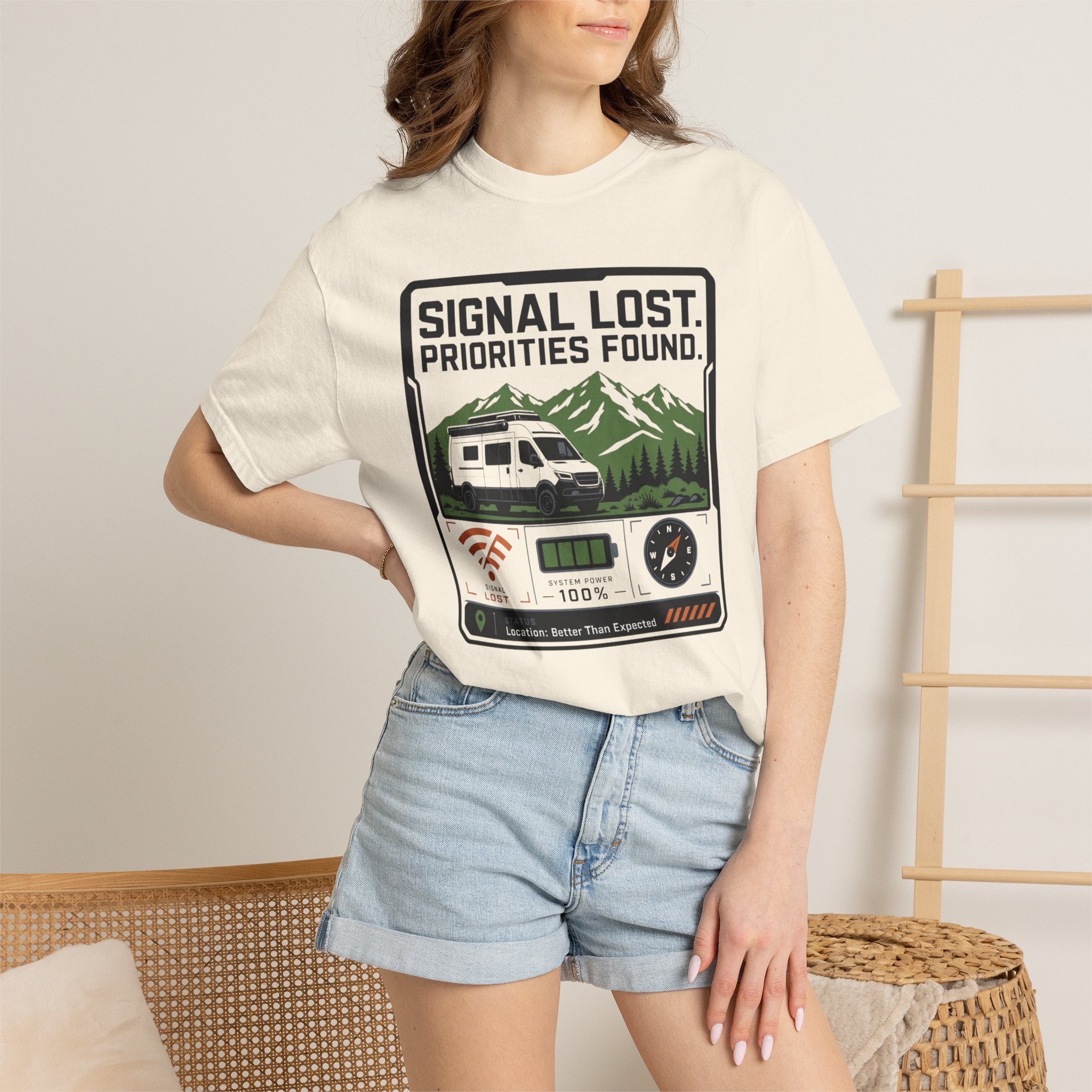 Signal Lost Priorities Found - T-Shirt