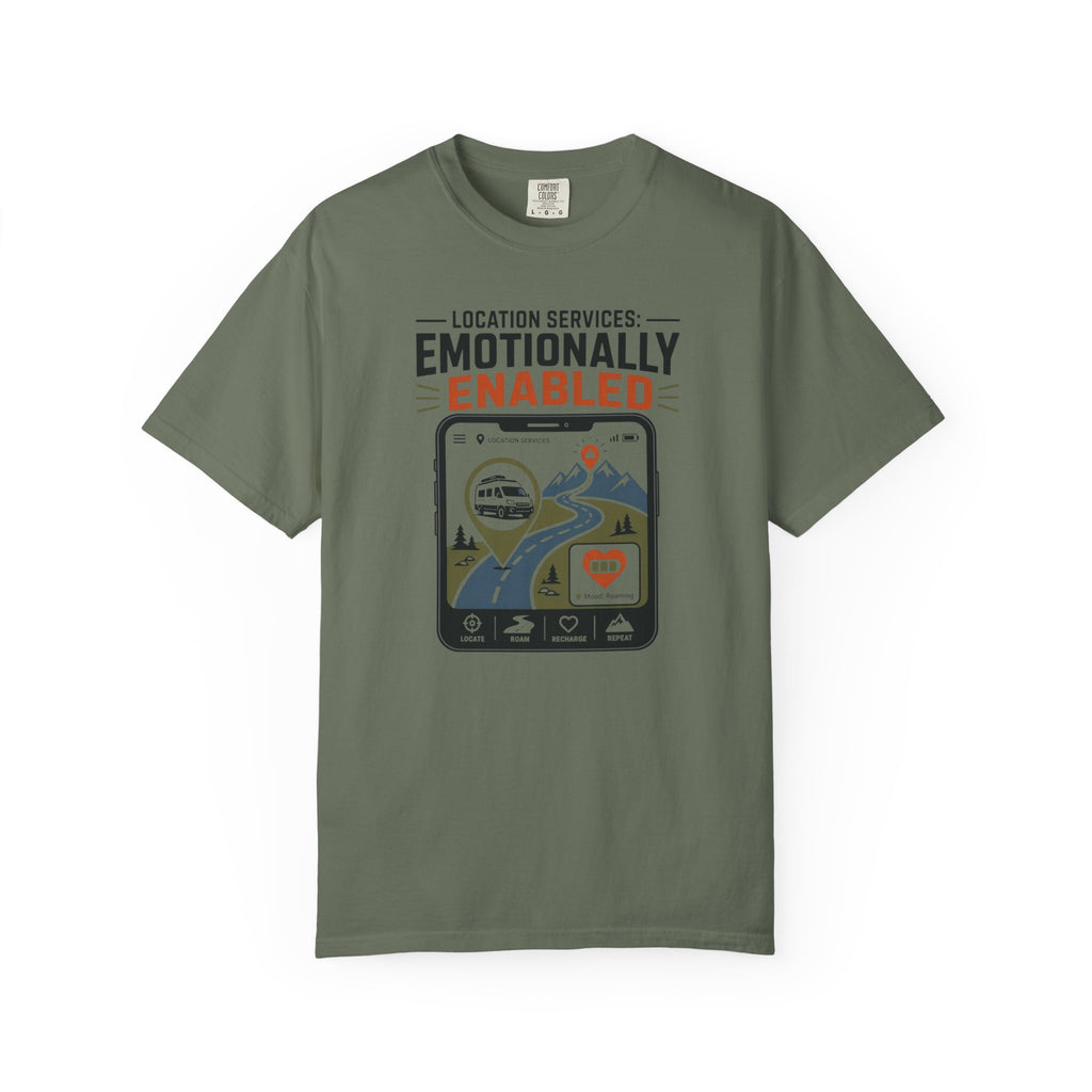 Location Services Emotionally Enabled - T-Shirt