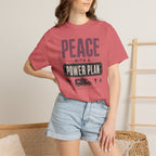 Peace With A Power Plan - T-Shirt