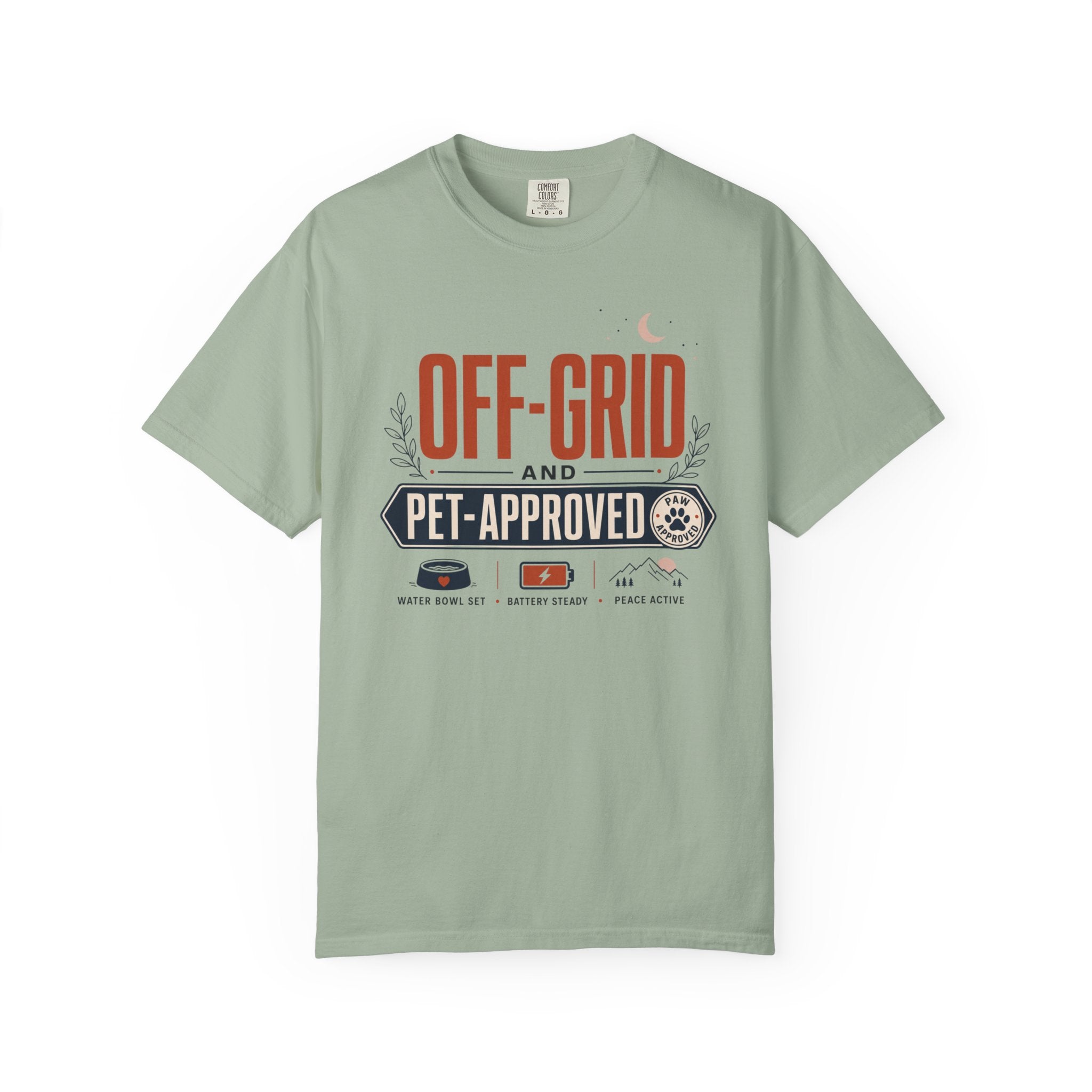 Off Grid And Pet Approved - T-Shirt
