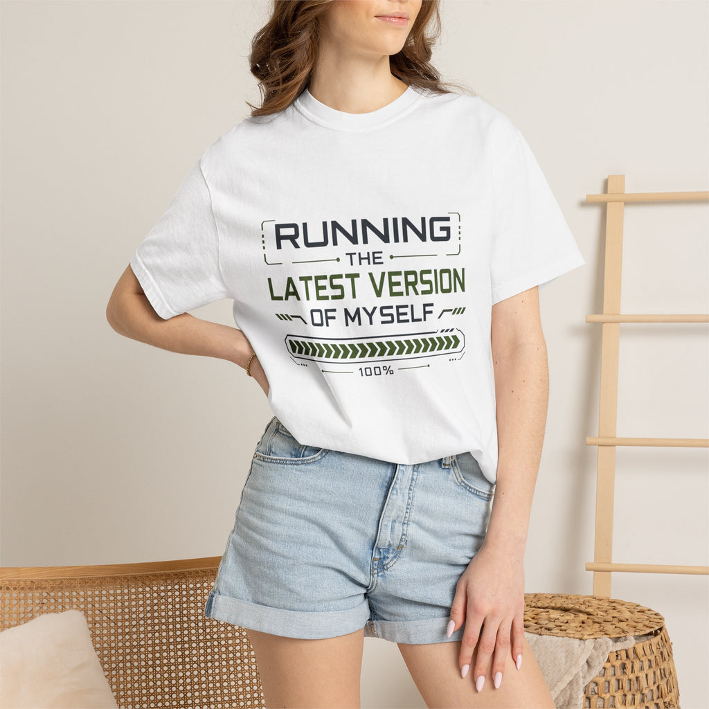 Running The Latest Version Of MySelf - T-Shirt