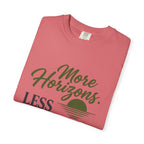 More Horizons Less Headlines - T-Shirt