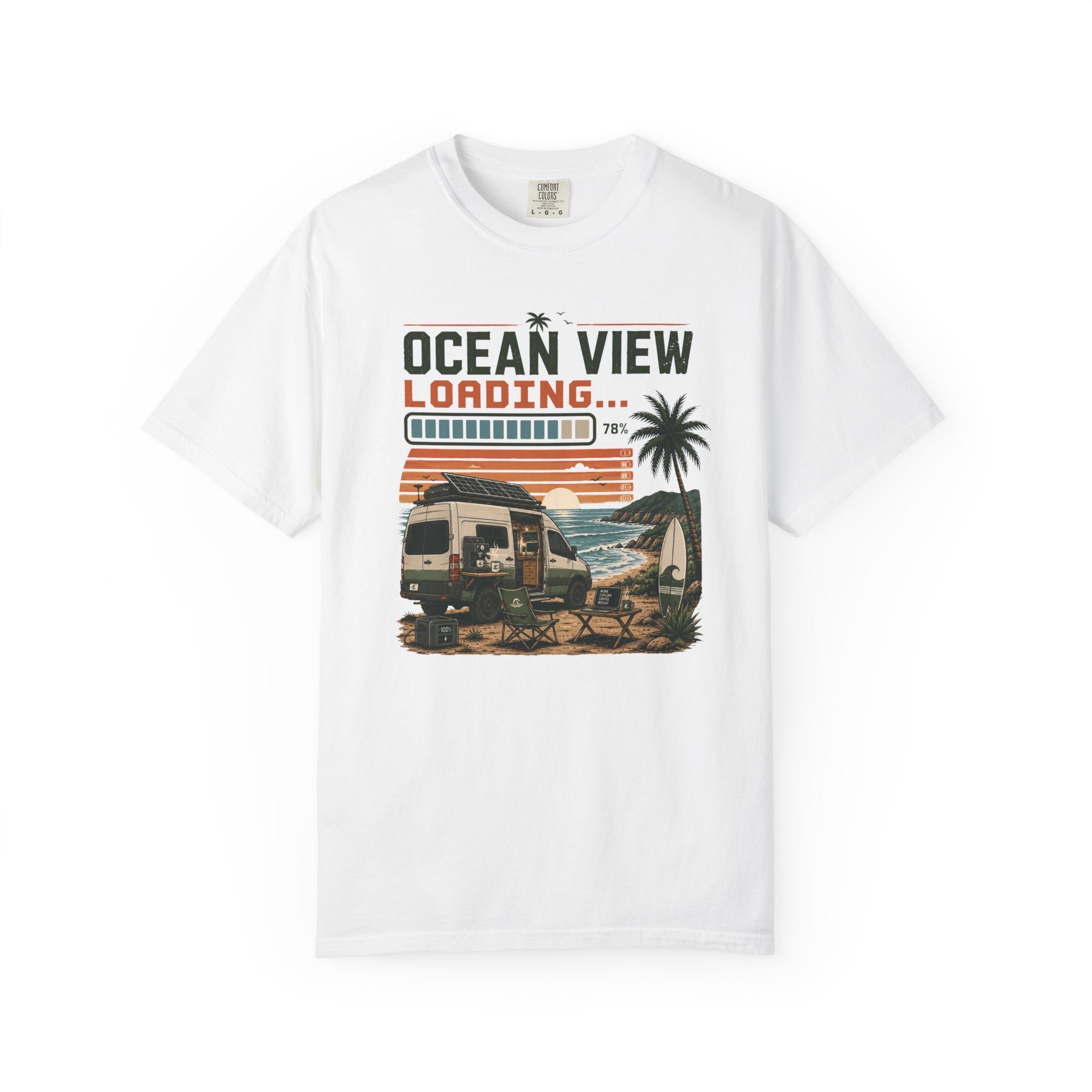 Ocean View Loading - T-Shirt