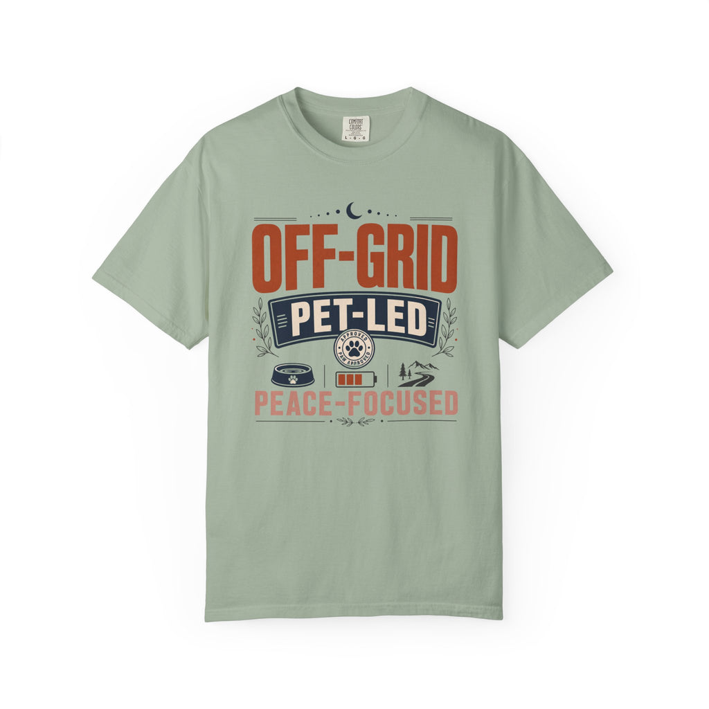 Off Grid Pet Led Peace Focused - T-Shirt