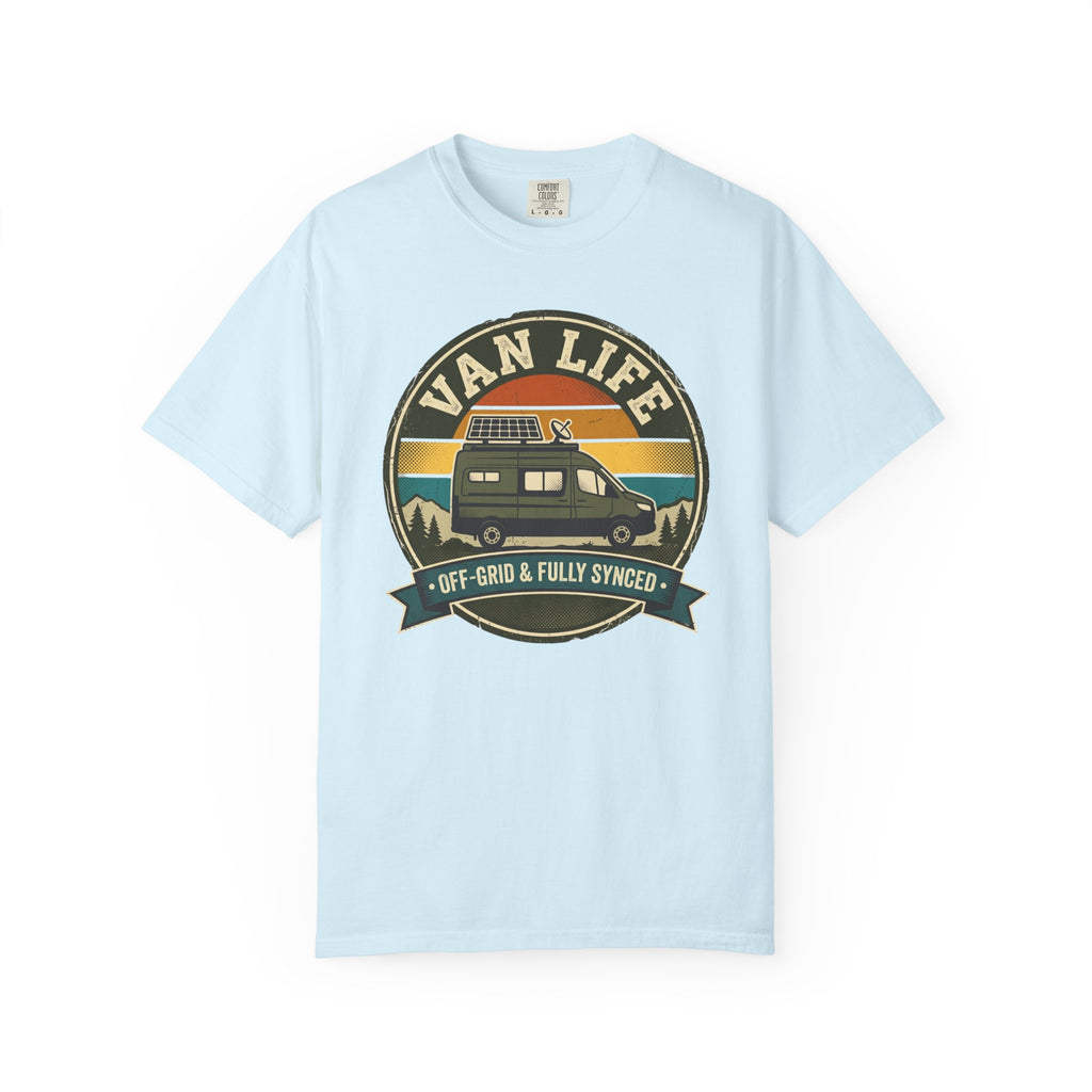 Van Life Offgrid And Fully Synced - T-Shirt