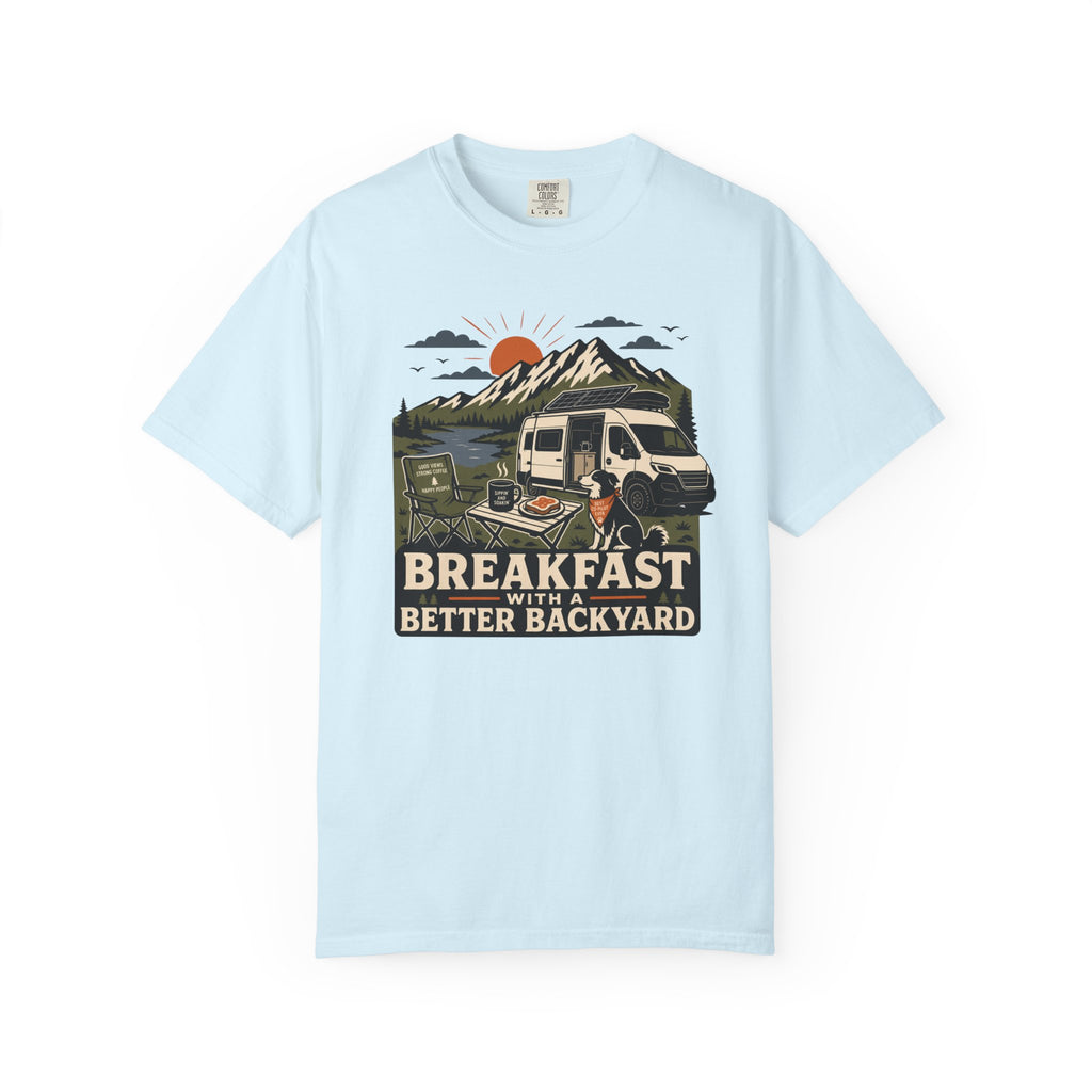 Breakfast With A Better Backyard - T-Shirt
