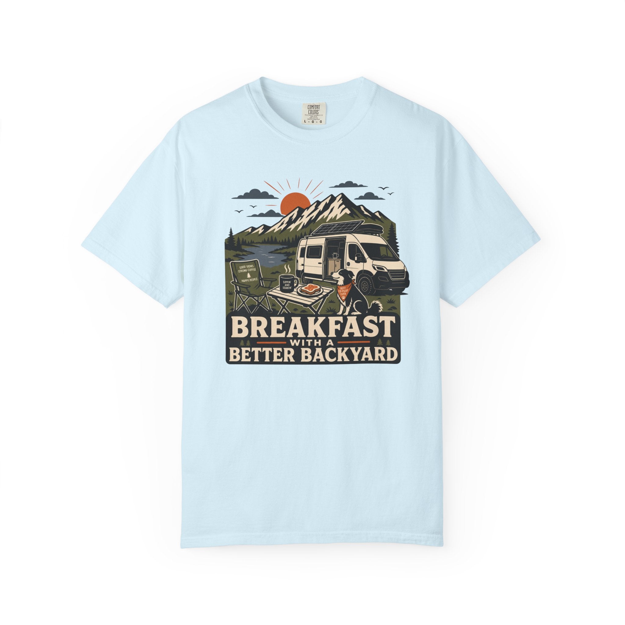 Breakfast With A Better Backyard - T-Shirt