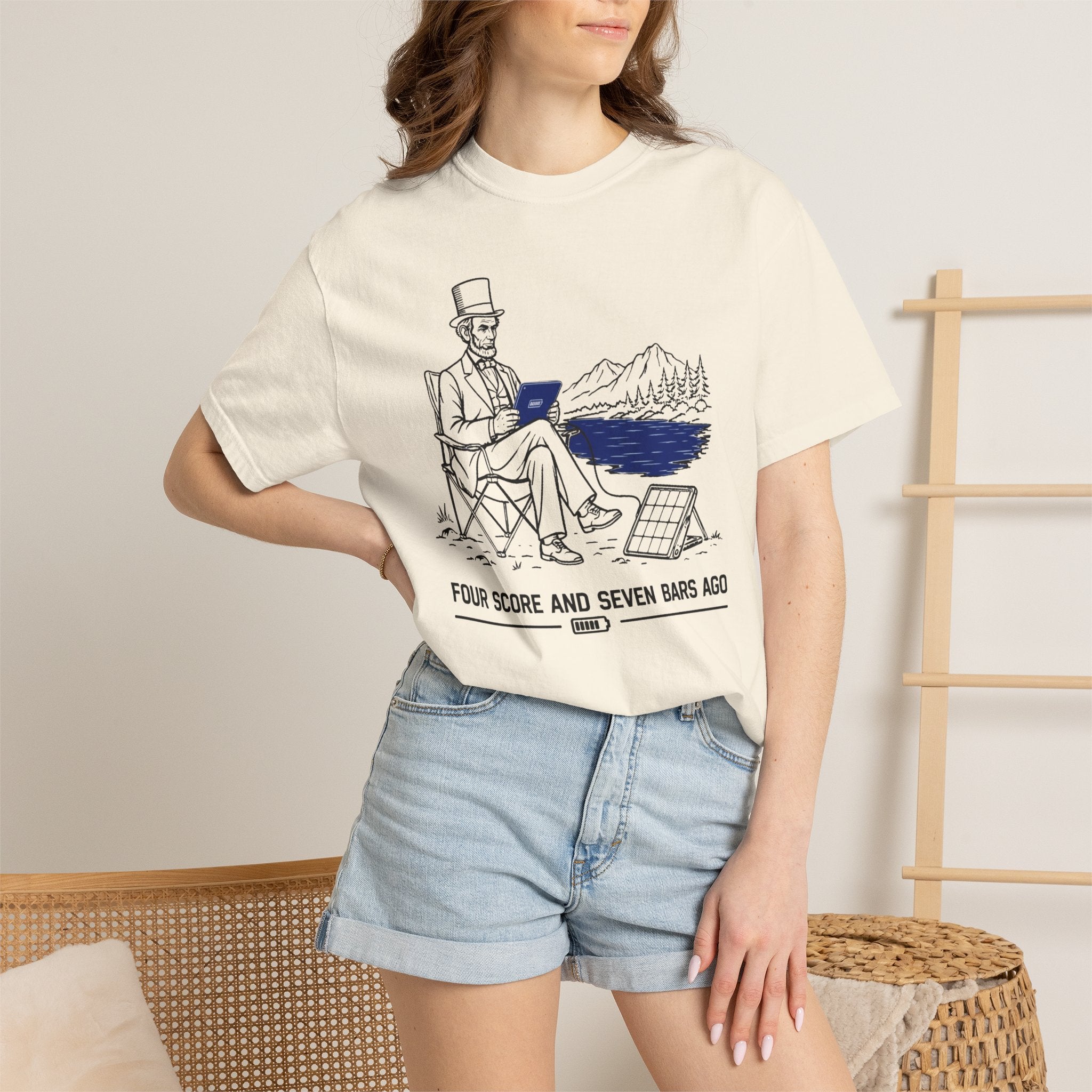 Four Score And Seven Bars Ago - T-Shirt