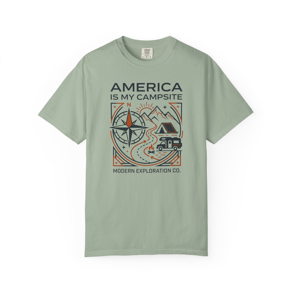 America Is My Campsite - T-Shirt