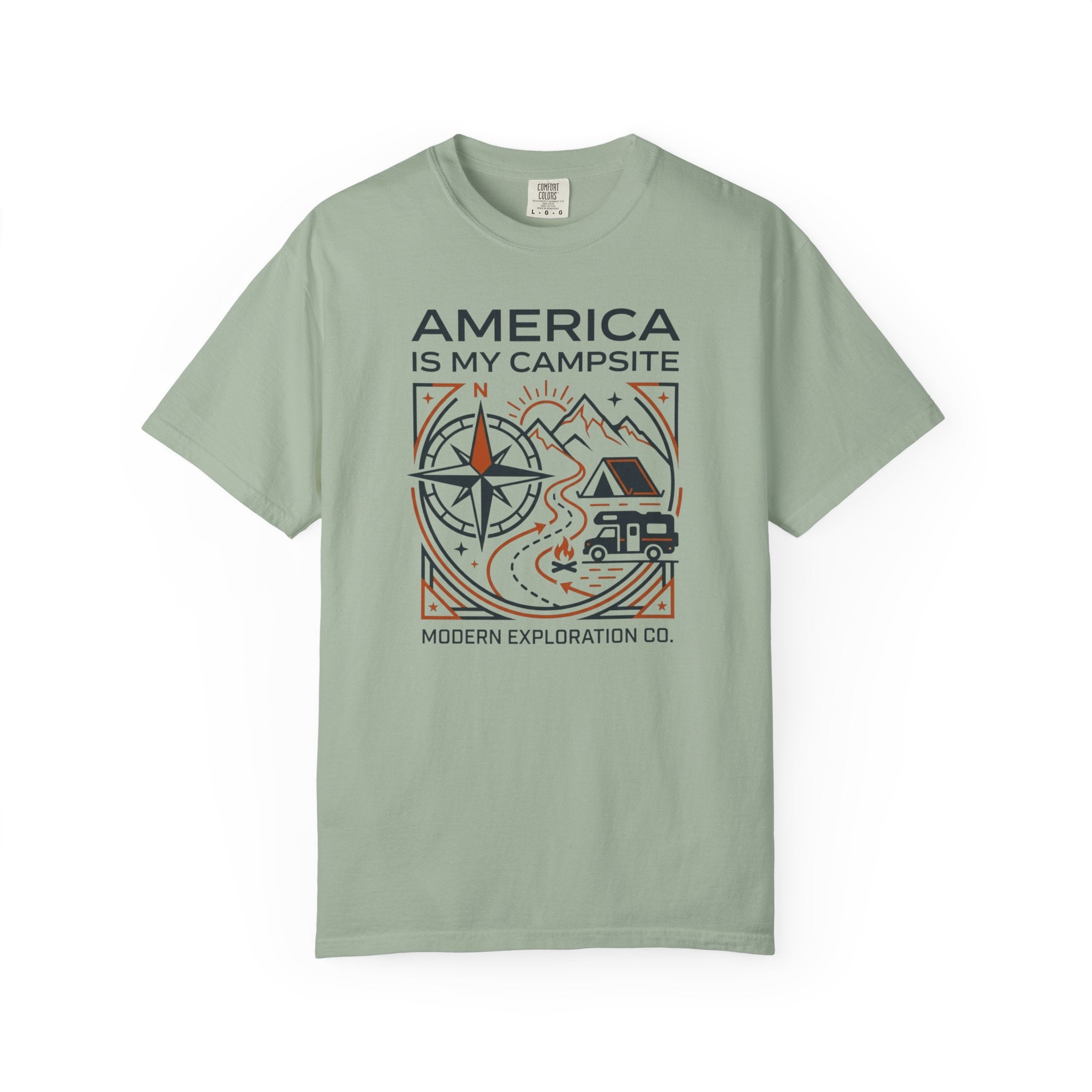 America Is My Campsite - T-Shirt