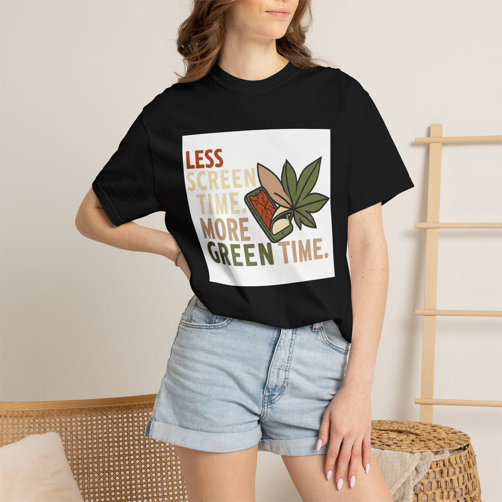 Less Screen Time More Green Time - T-Shirt