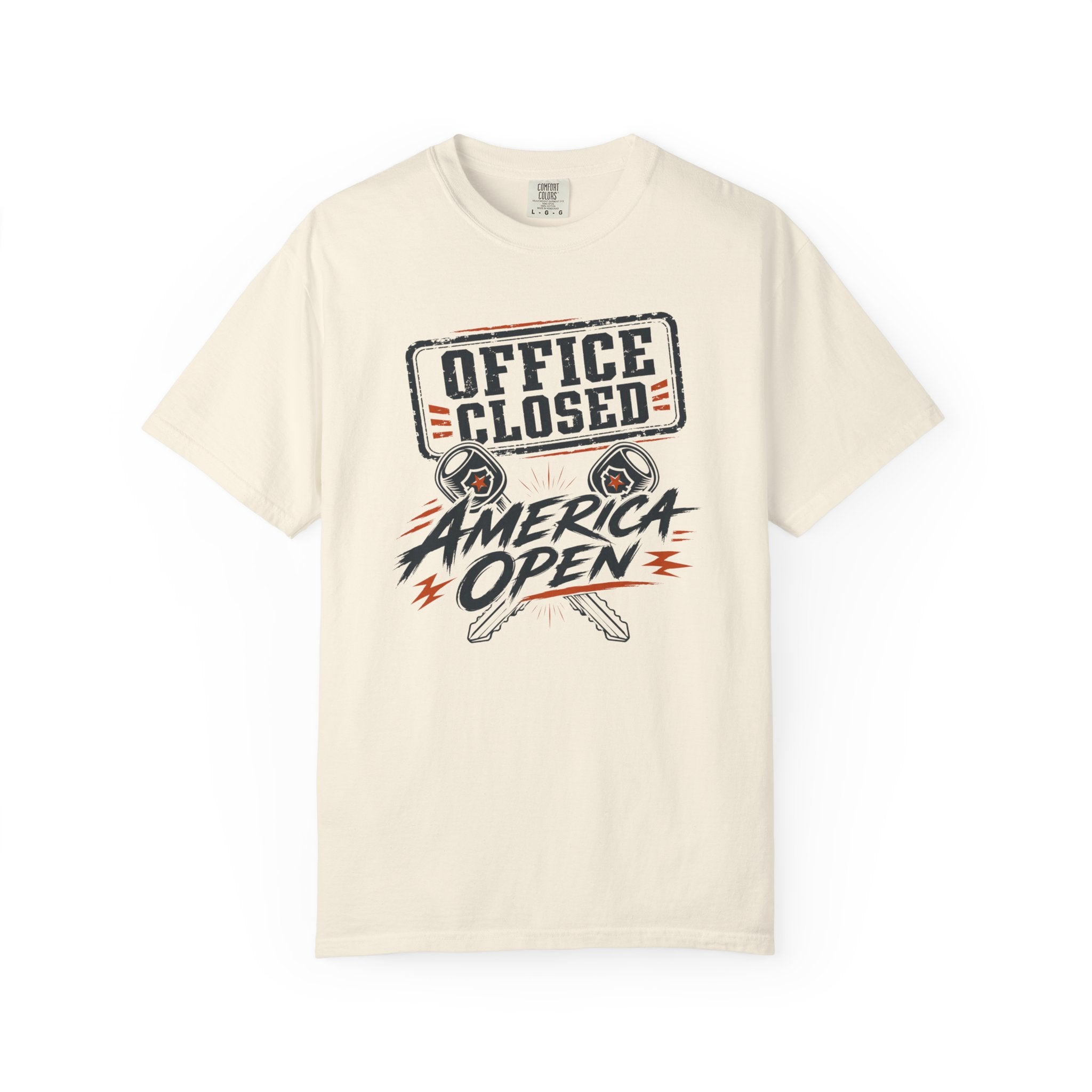 Office Closed America Open - T-Shirt