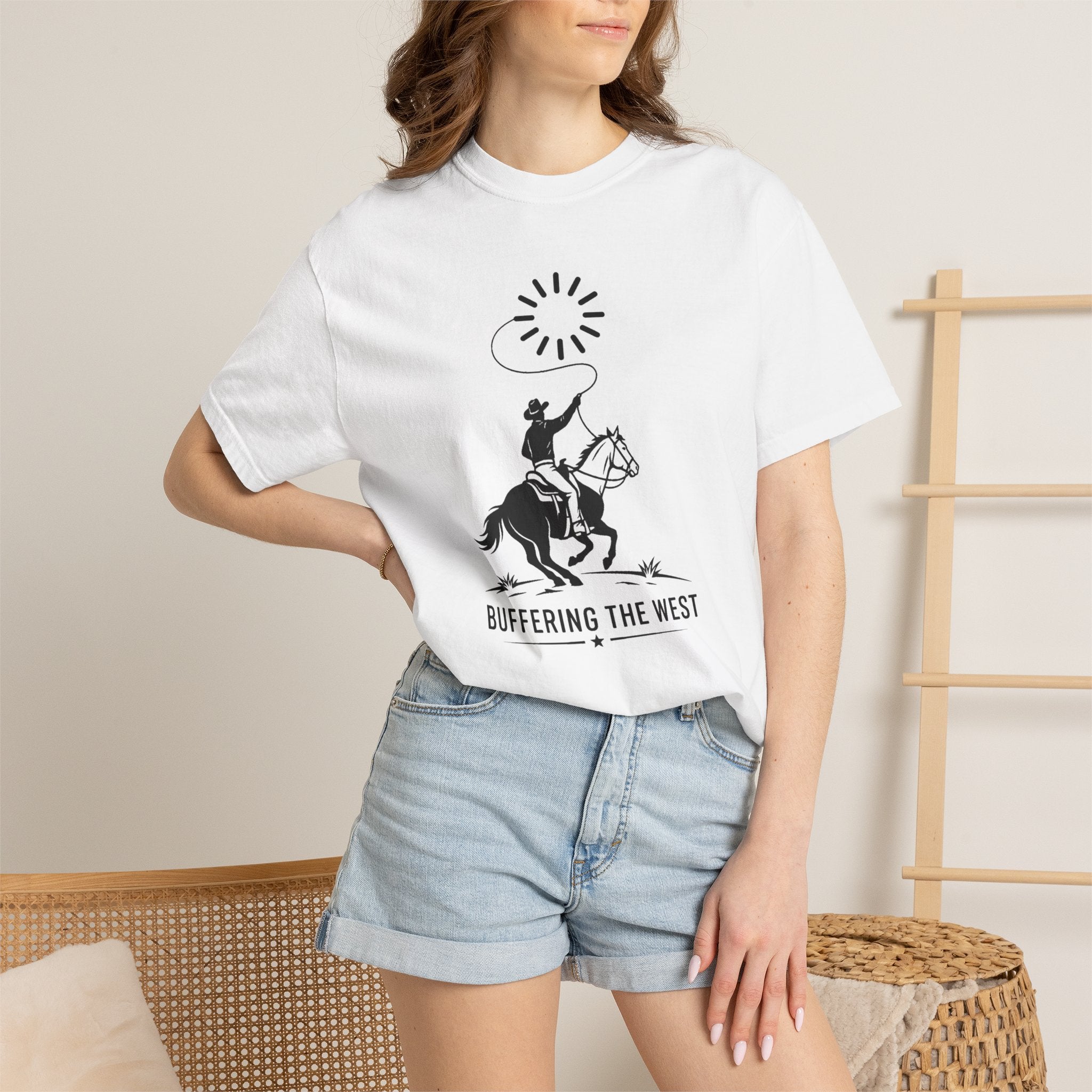 Buffering The West - T-Shirt