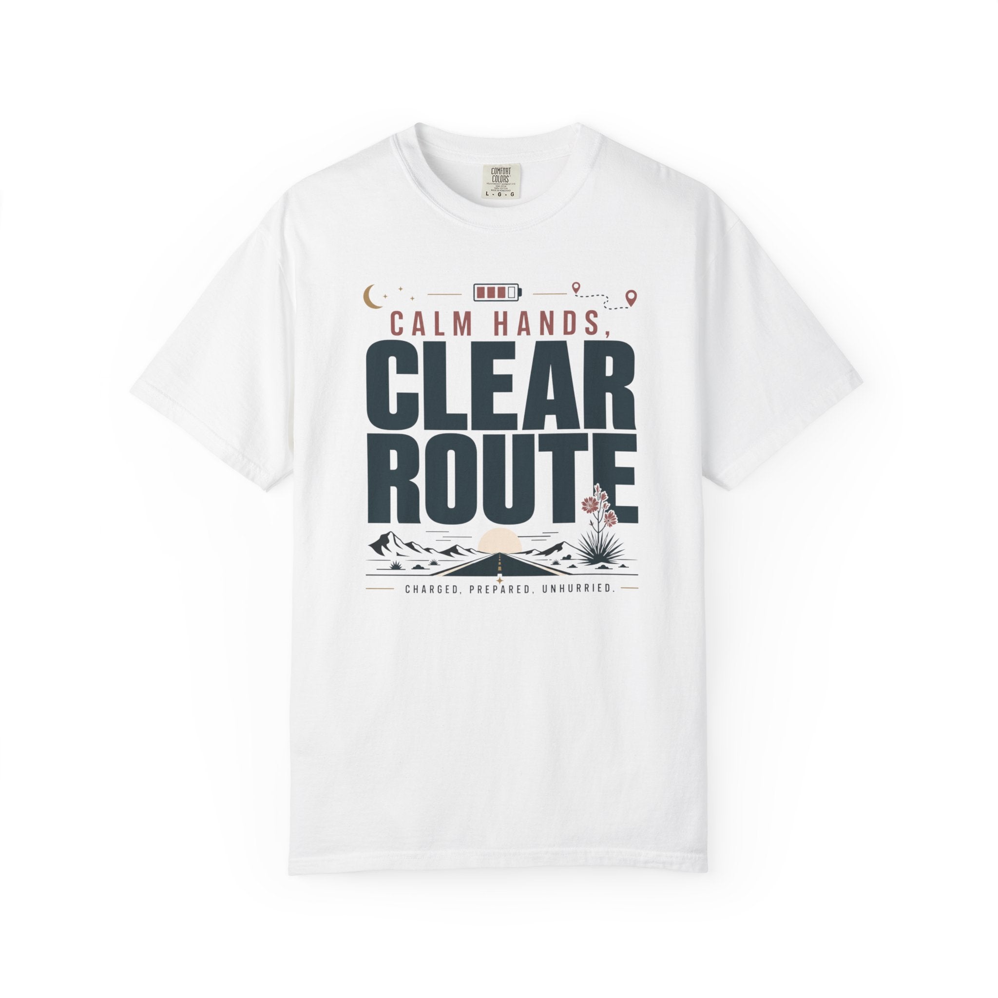 Calm Hands Clear Route - T-Shirt