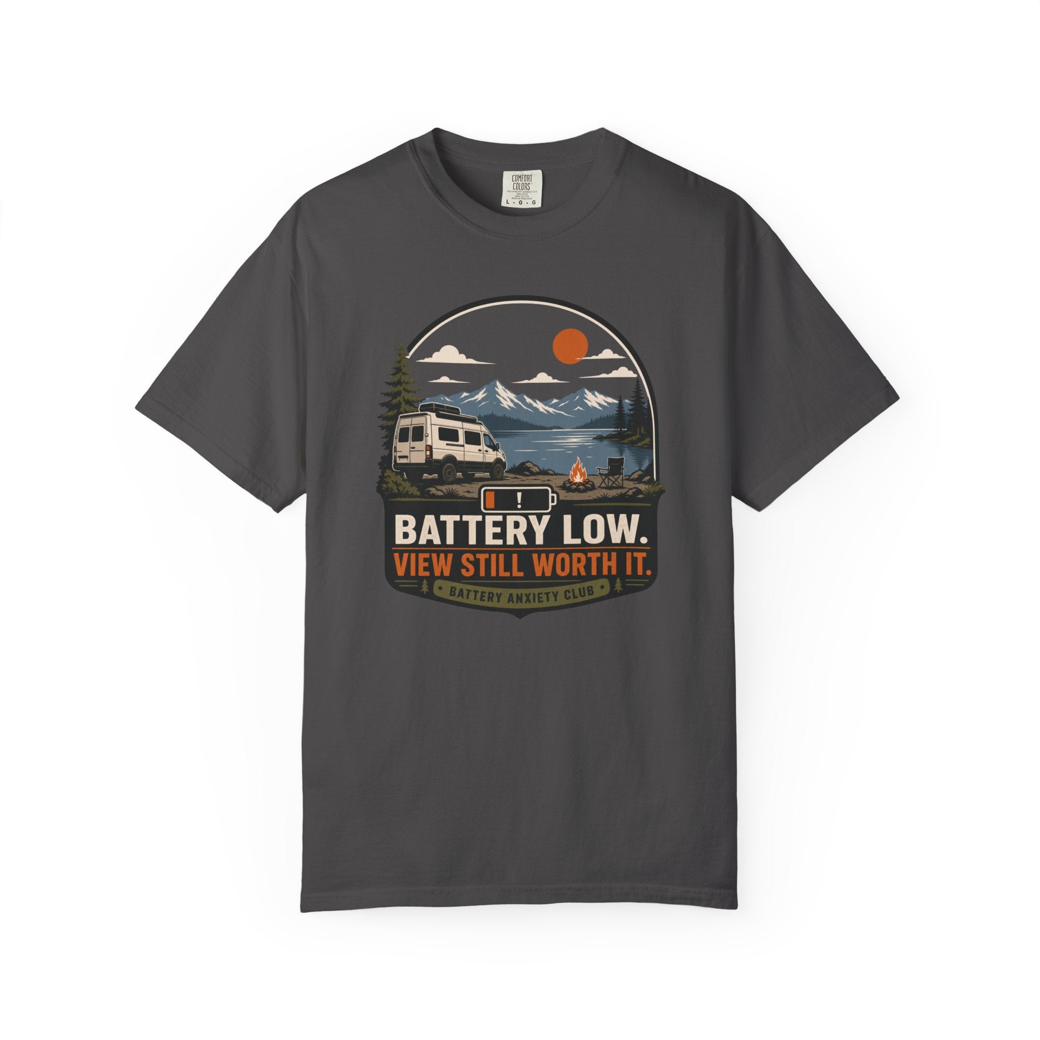 Battery Low View Still Worth It - T-Shirt