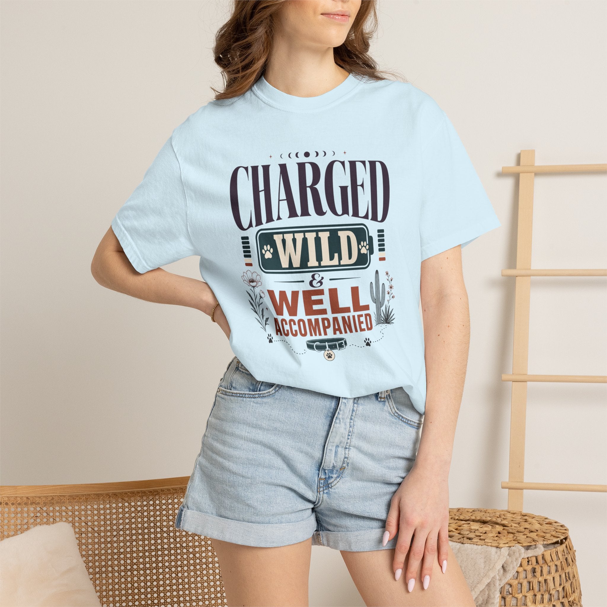 Charged Wild And Well Accompanied - T-Shirt