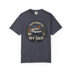 Caffeinated And Off Grid - T-Shirt
