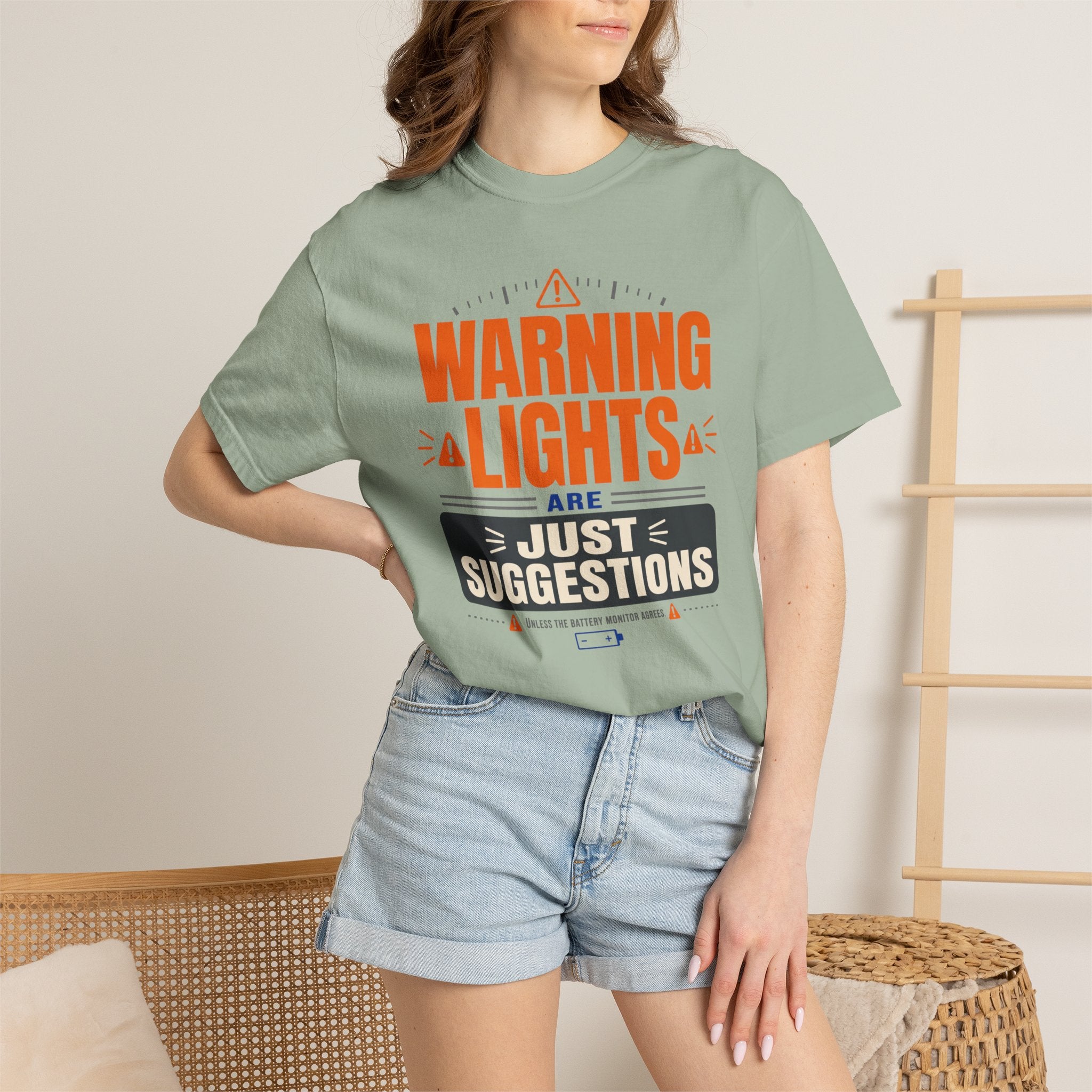 Warning Lights Are Just Suggestions - T-Shirt