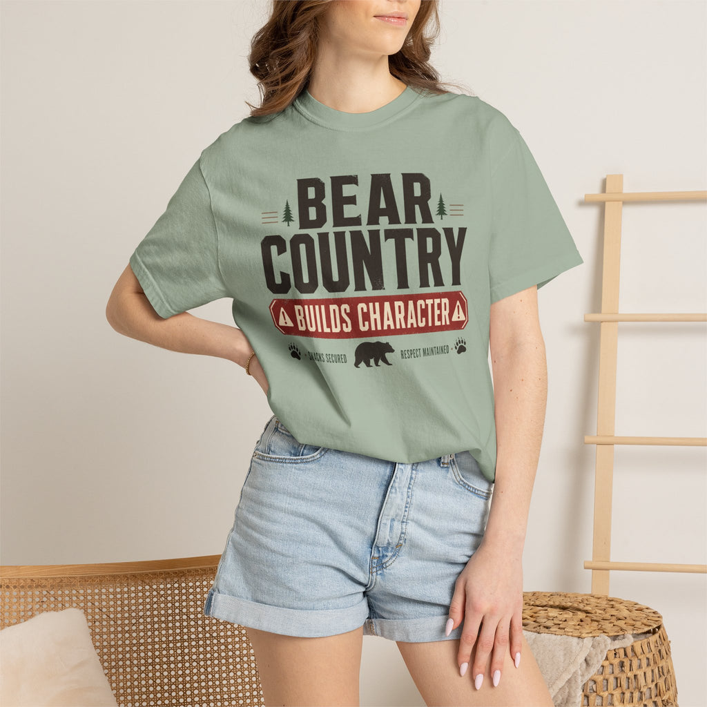Bear Country Builds Character - T-Shirt