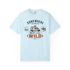Somewhere Between Wifi And Wild - T-Shirt