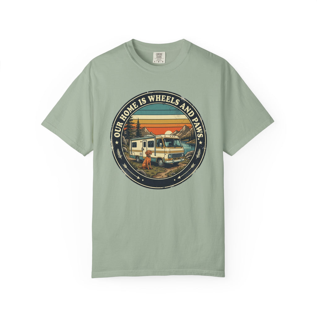 Our Home Is Wheels And Paws - T-Shirt